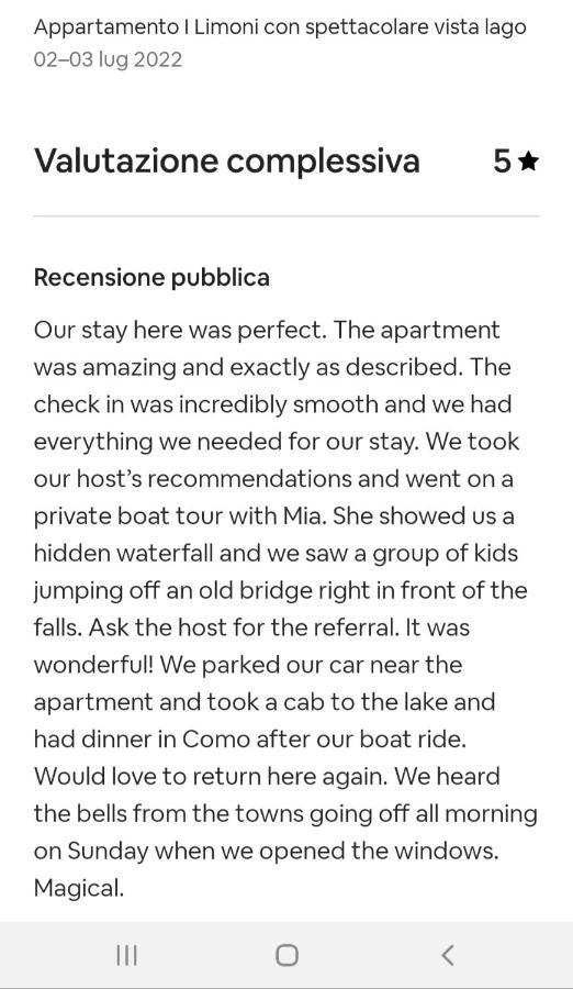 Holiday Home Vista Lago 케르노비오 외부 사진